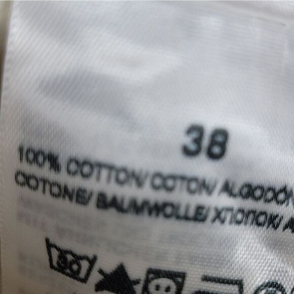 NEW 38 LEVI'S DOCKERS striped Tan white COTTON SHORTS pockets NWT - Picture 12 of 12